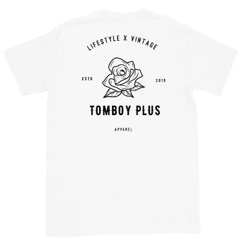 L & V Tee / White