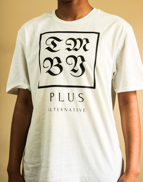 Old English Tee / White