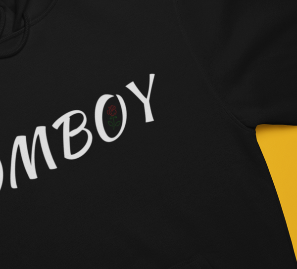 Tomboy Hoodie - White Lettering