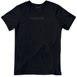 Tomboy Plus Tee 001 - Black/Black