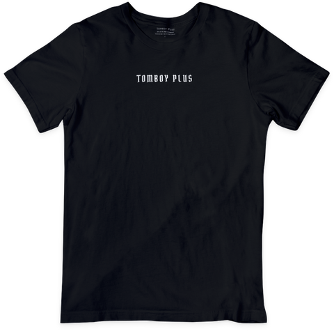 Tomboy Plus Tee 001 - White/Black