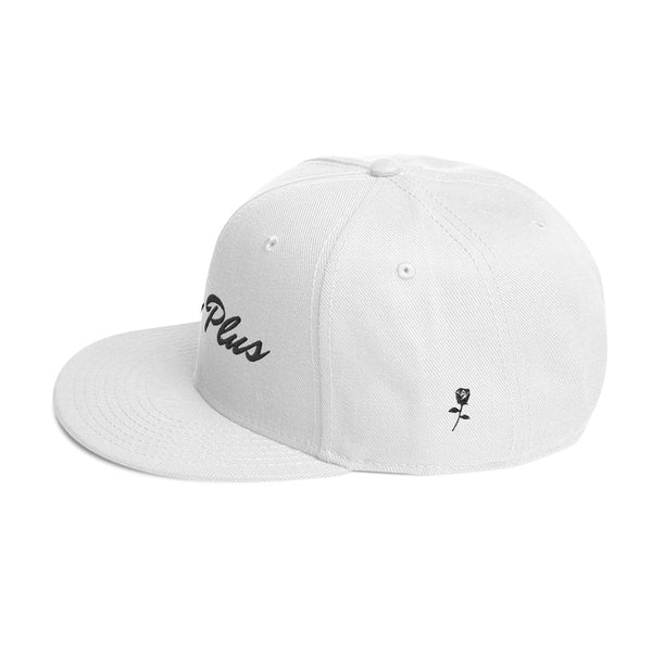 Signature Snapback - White/Black