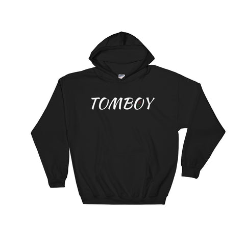 Tomboy Hoodie - White Lettering