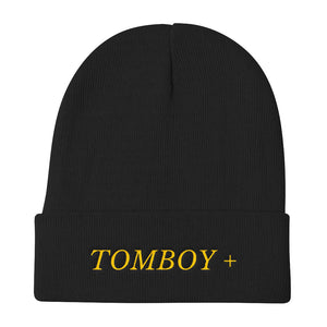 Classic Beanie - Gold Lettering