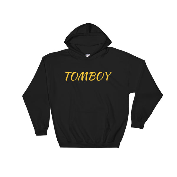 Tomboy Hoodie - Gold Lettering